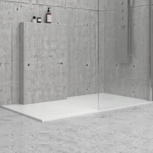 Ντουζιέρα ορθογώνια υψηλής αντοχής CLASSIC Bianco KARAG 180x90cm