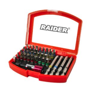 RAIDER Μύτες 1/4'' σετ 42τεμ 158902