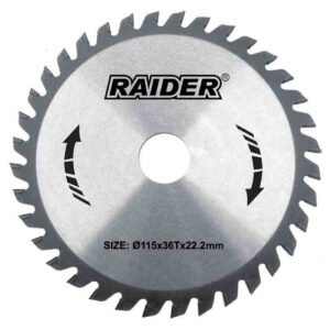 RAIDER Δίσκος κοπής ξύλου Φ30/Φ250/48Δόντια 163116