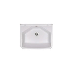 Νεροχύτης κουζίνας λευκός DRK37/46W FERRO 46x37cm