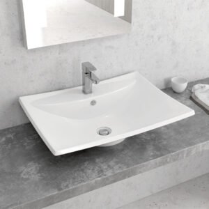 Νιπτήρας επικαθήμενος LT 1015 KARAG 59,5x44x16cm