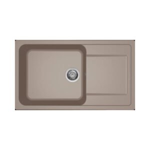 Νεροχύτης κουζίνας LIFE 410 Tortora 43 ELLECI 86x50cm