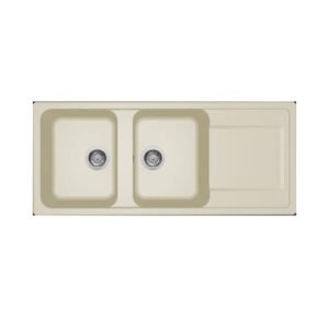 Νεροχύτης κουζίνας LIFE 500 Bianco Antico 62 ELLECI 116x50cm