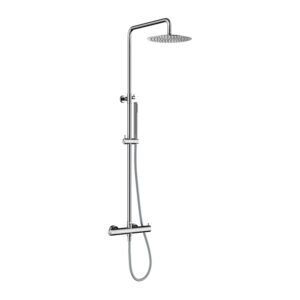Μπαταρία Θερμοστατική Σταθερού Ντους S16058TM Brushed Steel ETERNITY 316 KARAG